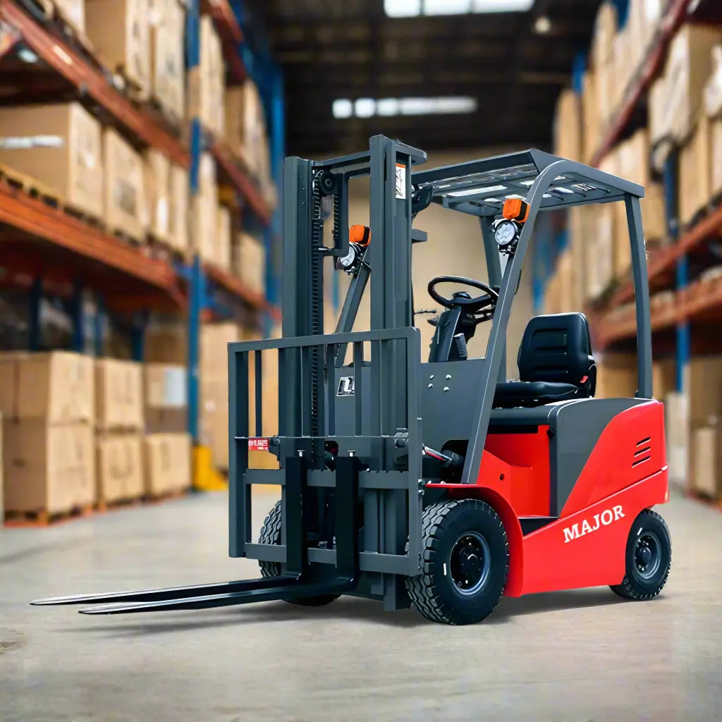 Majorlift M30E | Electric Forklift | 4 Wheel 6600 lbs 189″ Lift