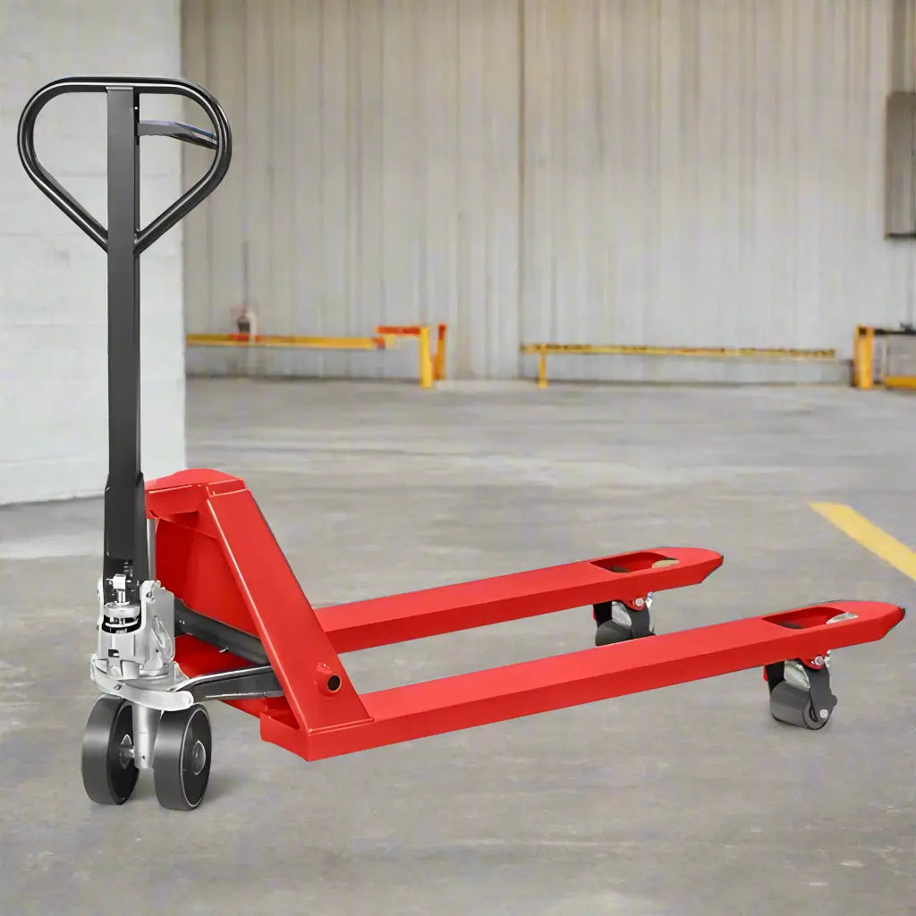 Majorlift Low Profile Pallet Jack Trucks, 4400 lbs Cap. 48″ x 21″ - MPT2148LP