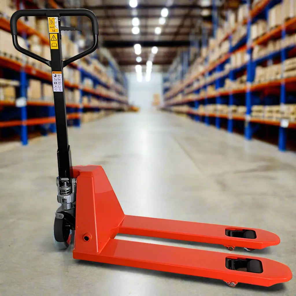Majorlift Narrow Short Pallet Jack Trucks, 5500 lbs Cap. 36″ x 21″ - MPT55NS