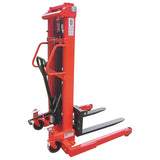 Majorlift Manual Straddle Stacker, 2200 lb Cap, Lift 98″ - MSM22-98
