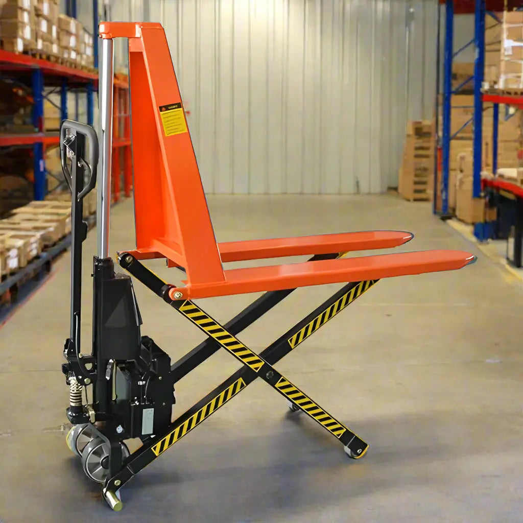 Majorlift Scissor Lift Pallet Jack Trucks, 45″x27″, 3300 lbs Cap. - SLPT33M