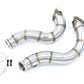 BMW 135i N54 3" CATLESS DOWNPIPES