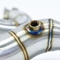 BMW 135i N54 3" CATLESS DOWNPIPES