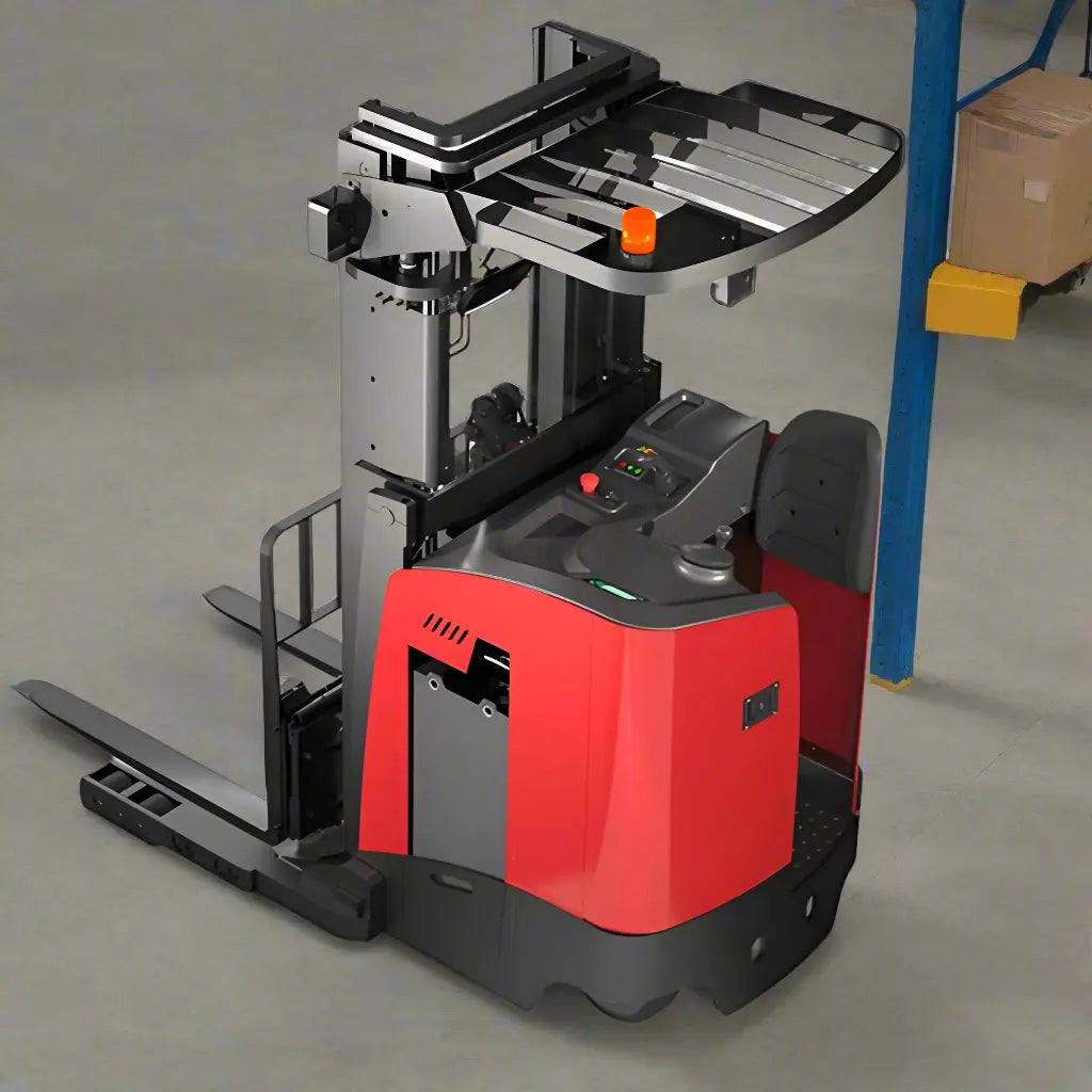 Majorlift MRTH40 | Electric Stand-Up Reach Truck, 4000 lb Cap 275 Lift