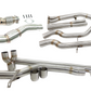 BMW S55 TURBO BACK EXHAUST SYSTEM