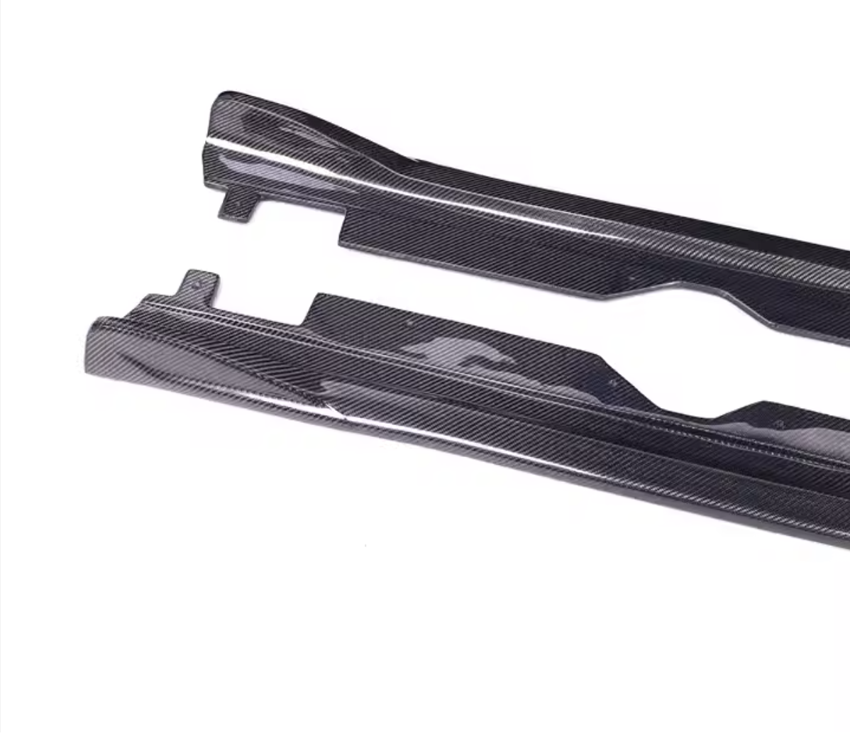 G22 Carbon Fiber MAX Style Style Side Skirts - G22 G23 4-Series M SPORT