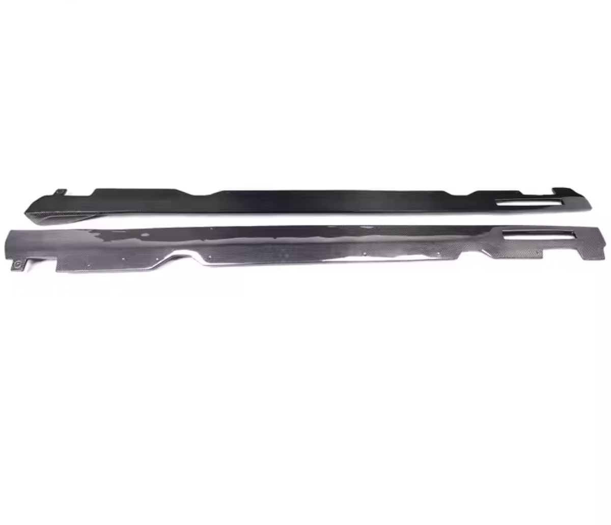 G22 Carbon Fiber MAX Style Style Side Skirts - G22 G23 4-Series M SPORT