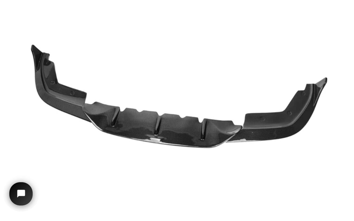 G20 TK Style Carbon Fiber Front Lip 3pc - G20 3-Series PRE LCI