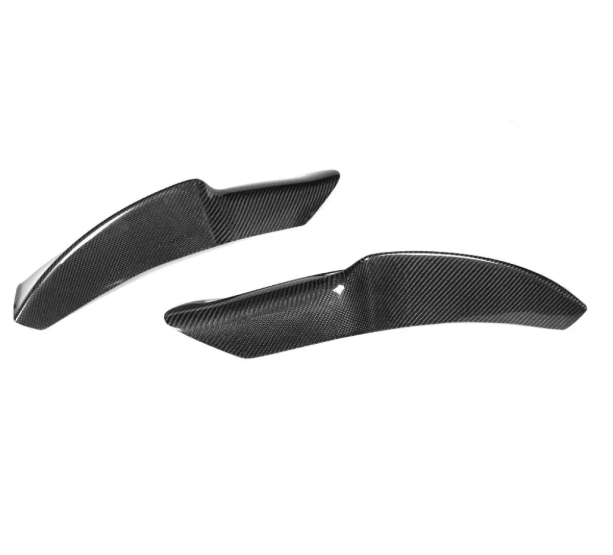 E90 3-Series Carbon Fiber MP Style Front Lower Splitters - E90 3-Series LCI 328i 335i