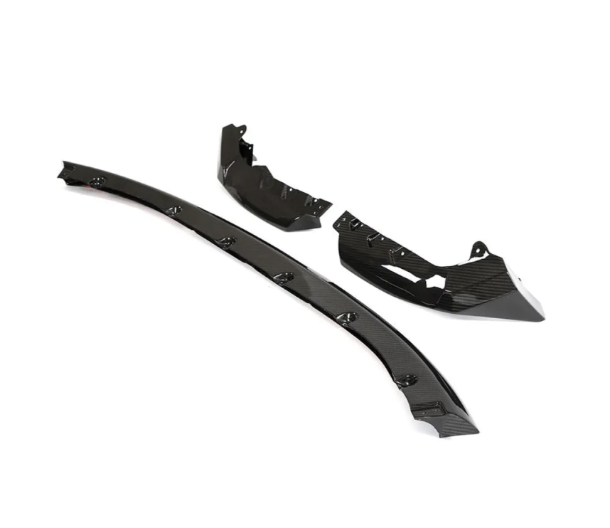 G8X M3/M4 Performance V3 Dry Carbon Fiber Front Lip 3 Piece - G80 M3 G82 G83 M4