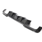 F10 M5 DTM LED Style Carbon Fiber Rear Diffuser - F10 M5