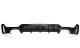 F3X 4-Series MP Style Carbon Fiber Rear Diffuser Quad Tips - F32 F33 F36 4-Series