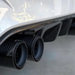 Carbon Fiber Exhaust Tips- Set of 4 (BMW F80 M3 | F82/F83 M4 | F87 M2)
