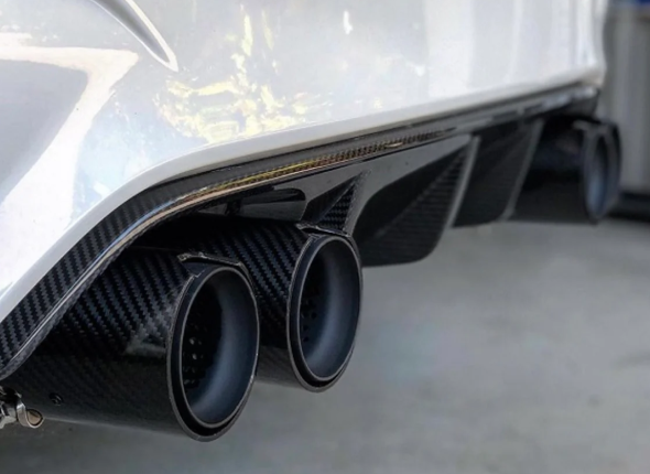 Carbon Fiber Exhaust Tips- Set of 4 (BMW F80 M3 | F82/F83 M4 | F87 M2)