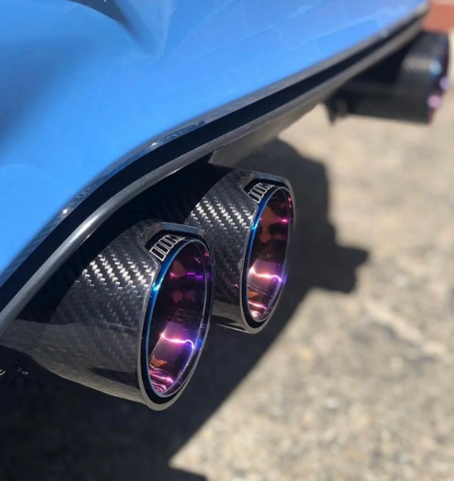 Carbon Fiber Exhaust Tips- Set of 4 (BMW F80 M3 | F82/F83 M4 | F87 M2)