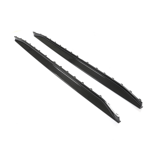 G80 M3 3D Style Dry Carbon Fiber Side Skirts - G80 M3