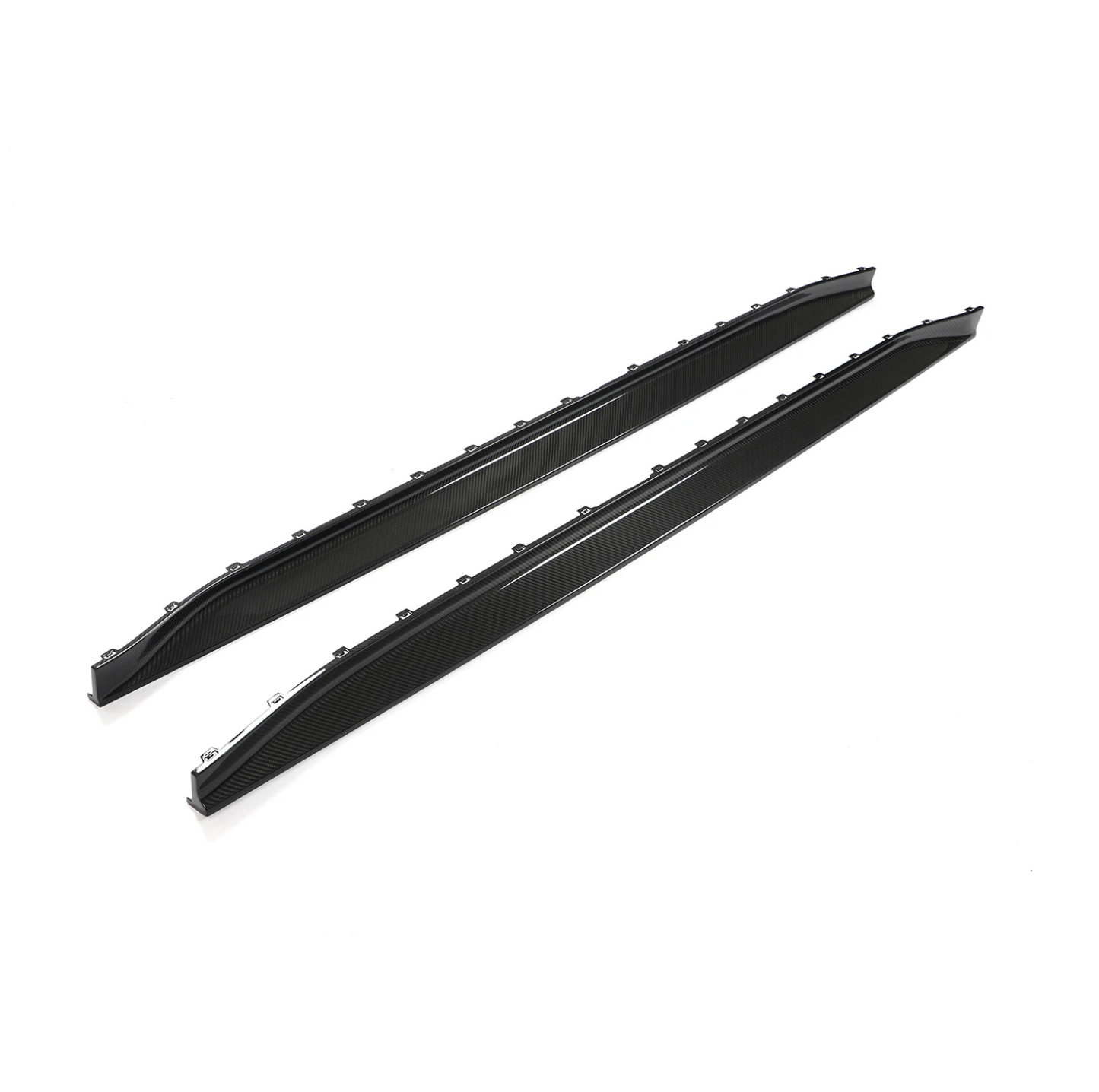 G80 M3 3D Style Dry Carbon Fiber Side Skirts - G80 M3