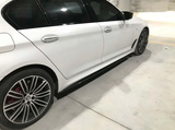 F90 M5 Carbon Fiber V2 Side Skirts - F90 M5 G30 G31 G38 5-Series