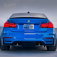 F80 M3 MP Style Carbon Fiber Trunk Spoiler - F30 3-Series F80 M3
