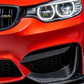 Dry Carbon Fiber OEM Style Front Bumper Upper Trim (BMW M3 F80 | M4 (F82/F83)