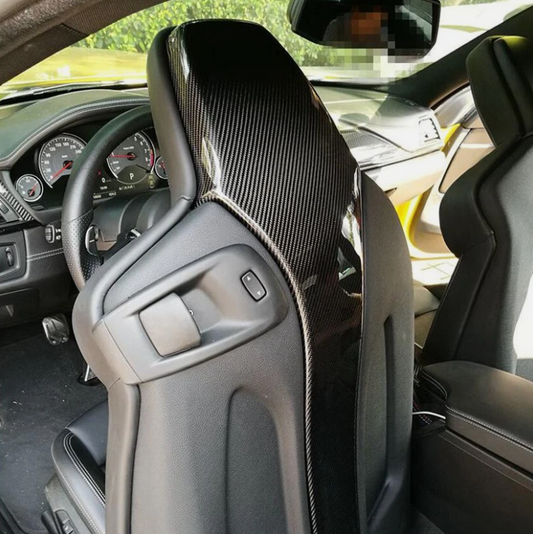 Dry Carbon Fiber Back Seat Covers (F80 M3 | F82/F83 M4)