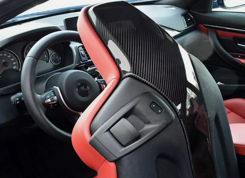 Dry Carbon Fiber Back Seat Covers (F80 M3 | F82/F83 M4)