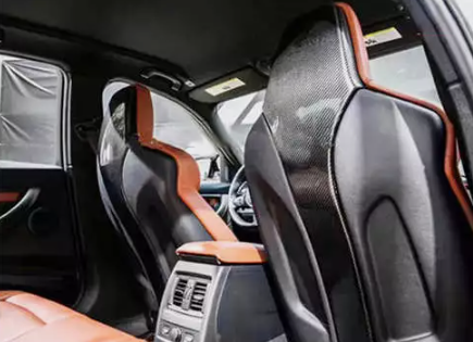 Dry Carbon Fiber Back Seat Covers (F80 M3 | F82/F83 M4)