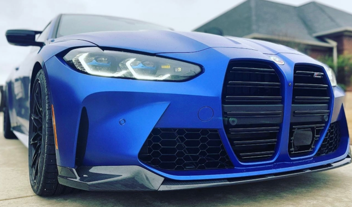M-Performance Style Dry Carbon Fiber 3-Piece Front Lip (BMW G80 M3 | G82/G83 M4)