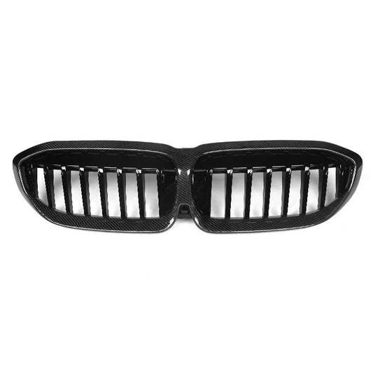 G20 Carbon Fiber Front Grille Single Slat (BMW 3 Series G20/G21/G28 PRE-LCI)