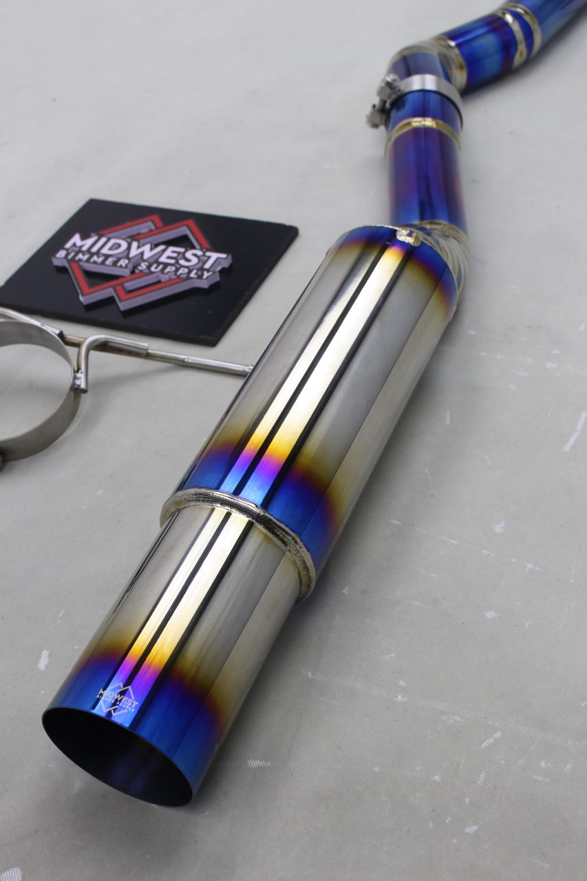 F8X M3/M4 Single Exit Exhaust - BMW F80 M3 F82 F83 M3