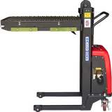 Ballymore BALLYPAL-STK48BC | Semi-Electric Pallet Stacker with Ball Transfer Conveyor Table, 20″ x 35″, 500 lbs Capacity