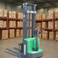 EKKO EB13E-138Li | Electric Pallet Stacker | 138" Lift Height, 2800 lbs