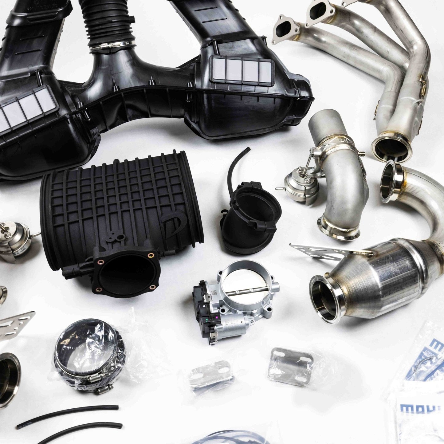 D3 Street Header/93mm Intake Kit/Optional Lifetime Muffler Power Package (2014-2016 991.1 GT3)