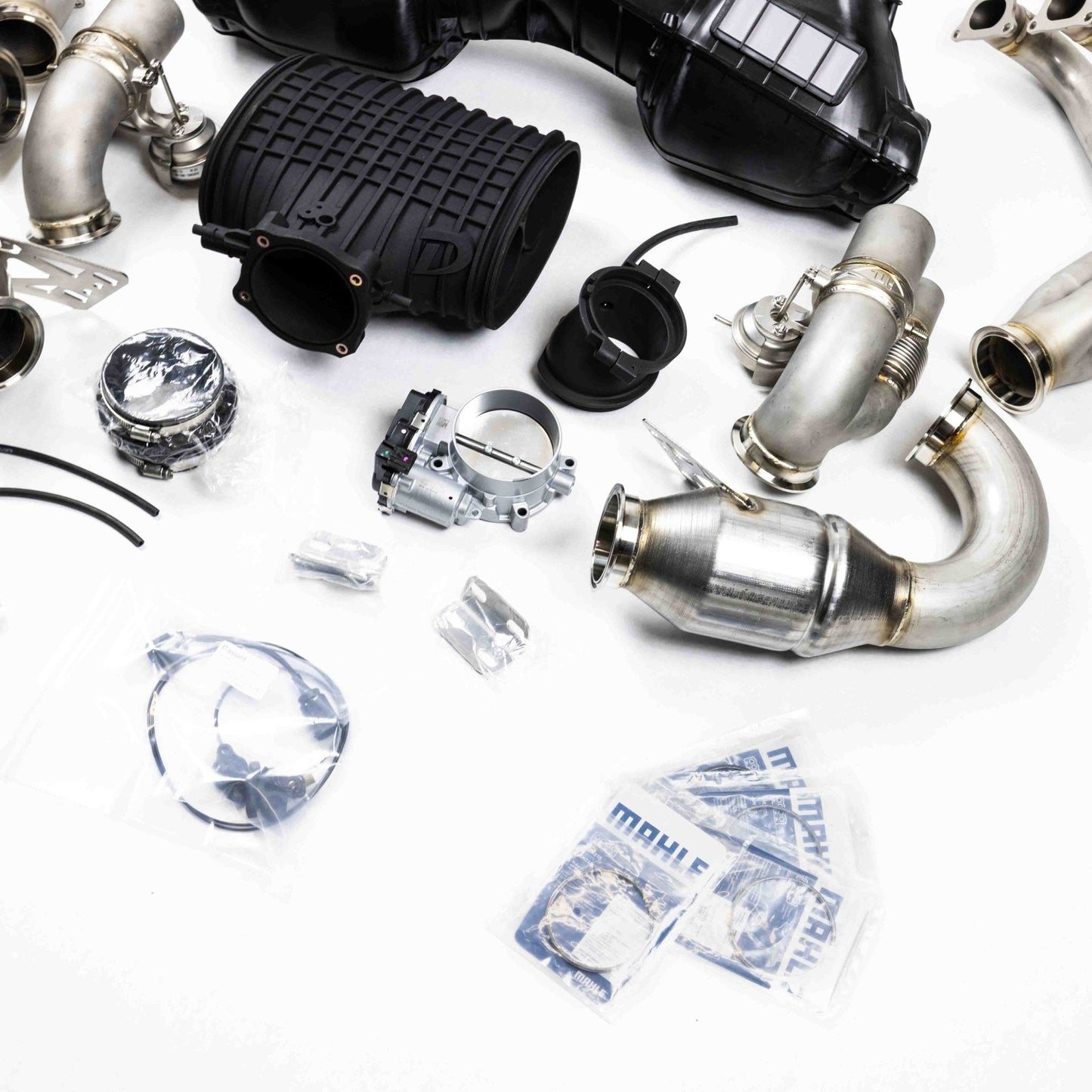 D3 Street Header/93mm Intake Kit/Optional Lifetime Muffler Power Package (2014-2016 991.1 GT3)