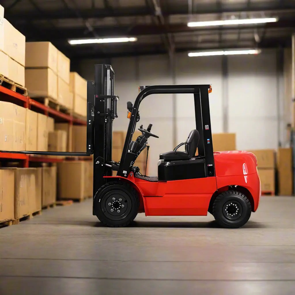 Majorlift M35DP | Diesel Forklift | 4 Wheel 7700 lbs 138″ Lift