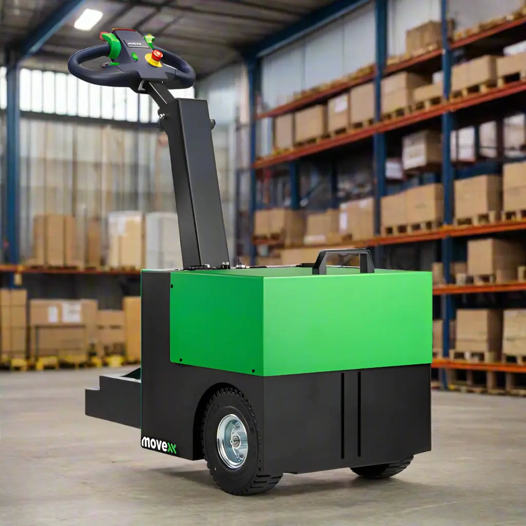 Movexx TT2500-S-Push | Lithium Smart Electric Tug with 2500 Kg Pull Capacity