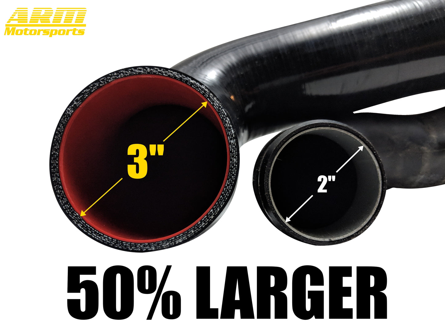 N54/N55 5" AND 7" FMIC HOSE UPGRADE