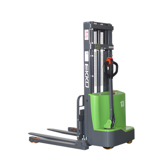 EKKO EB13C-98Li | Electric Pallet Stacker | 98" Lift, 2800 lbs