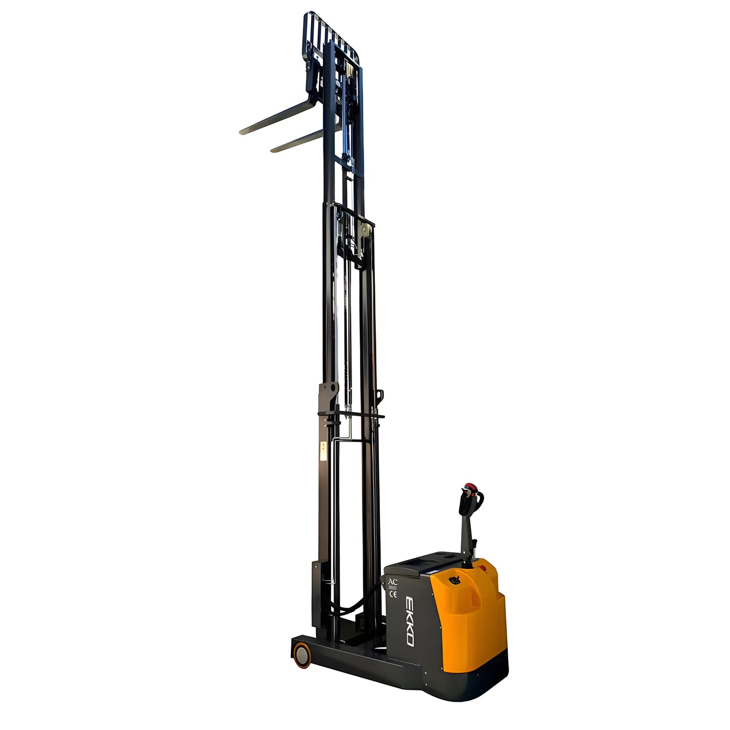 EKKO EH15TH | Moving Mast Walkie Reach Truck | 3300 lb Cap. | 216" Height
