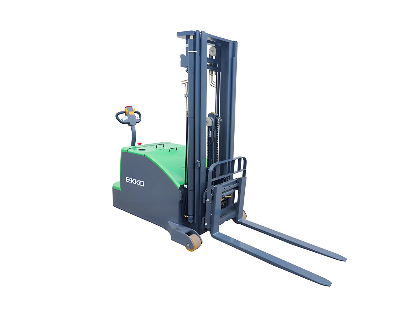 EKKO EK14C-130Li | Lithium Counterbalanced Walkie Stacker | 3000 lb Load Capacity | 130" Height