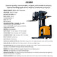 EKKO EK18RR | Stand-Up Reach Truck | 4000 lb Cap.| 275" Lift Height