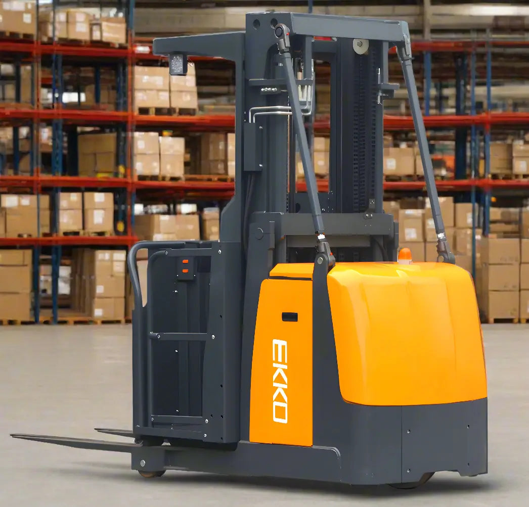 EKKO EOP70 | 42" Fork Electric Mid-Level Order Picker | 196" Lift | 2200 lb