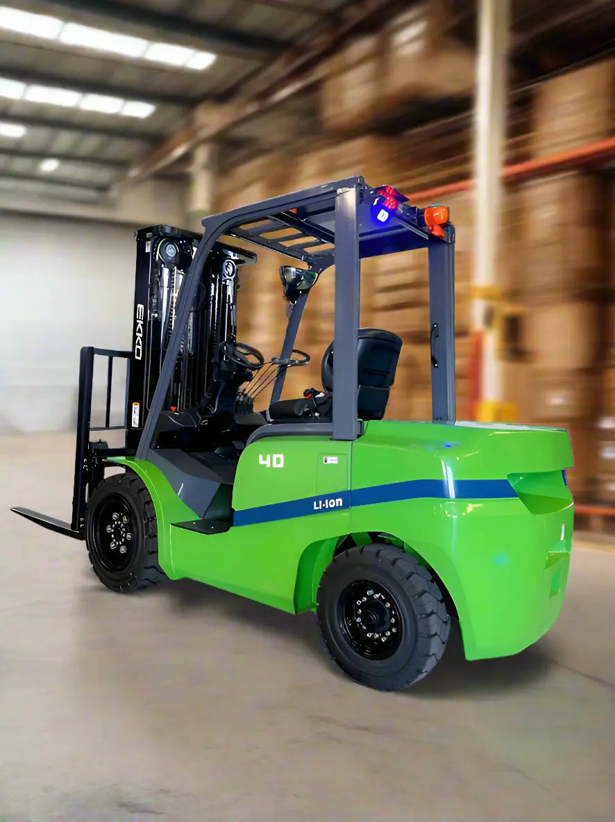EKKO EK40GT-Li | Electric Forklift | 4 Wheel 8800 lbs 185″ Lift