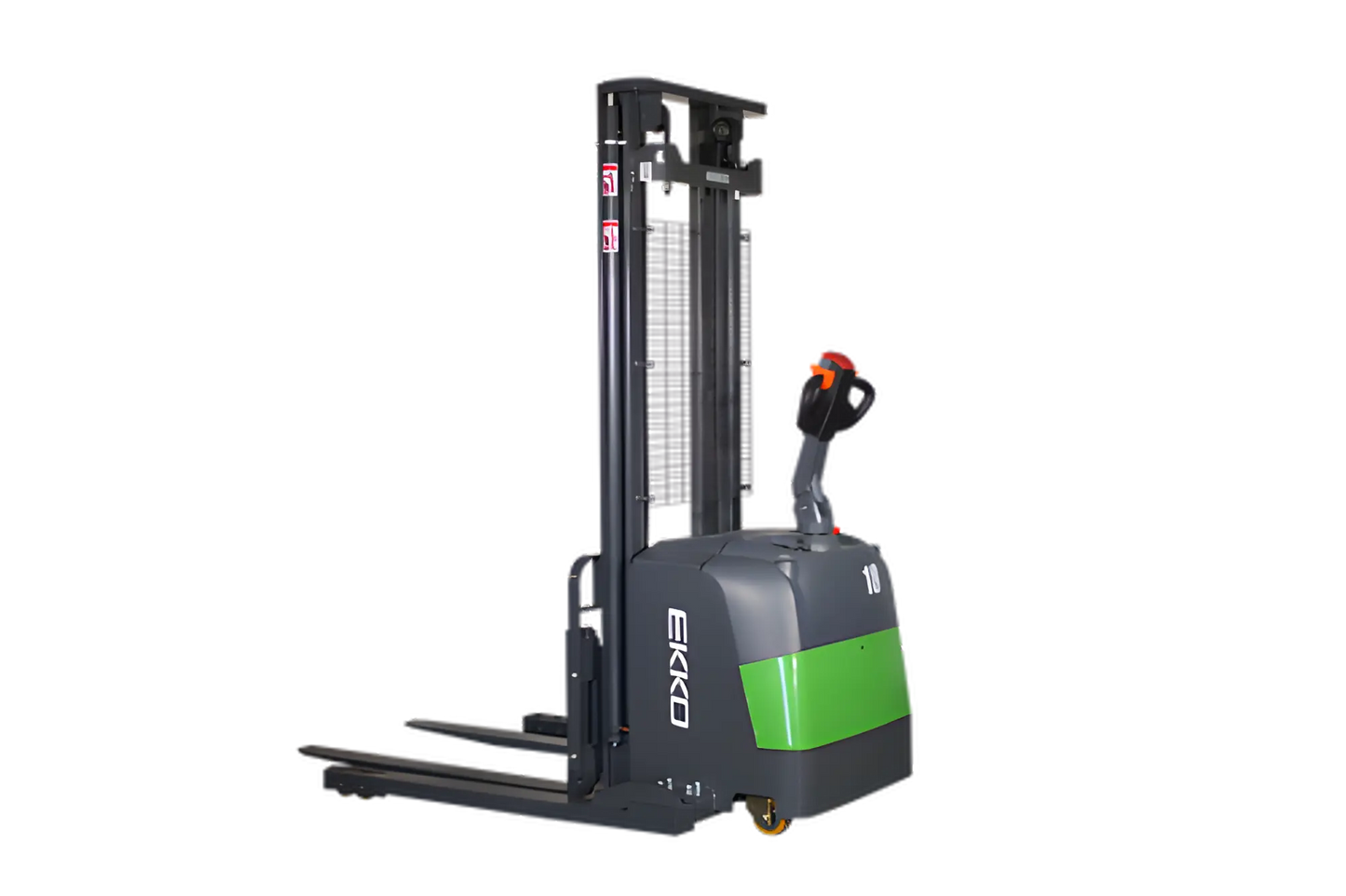 EKKO EB18C-138Li | Electric Pallet Stacker | 138" Lift, 4000 lbs