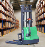 EKKO EB12E-98Li | Electric Pallet Stacker | 98" Lift Height, 2640 lbs