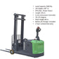 EKKO EK14-130Li | Electric Pallet Stacker | 130" Lift Height, 3300 lb Capacity, Counterbalanced Walkie Stacker