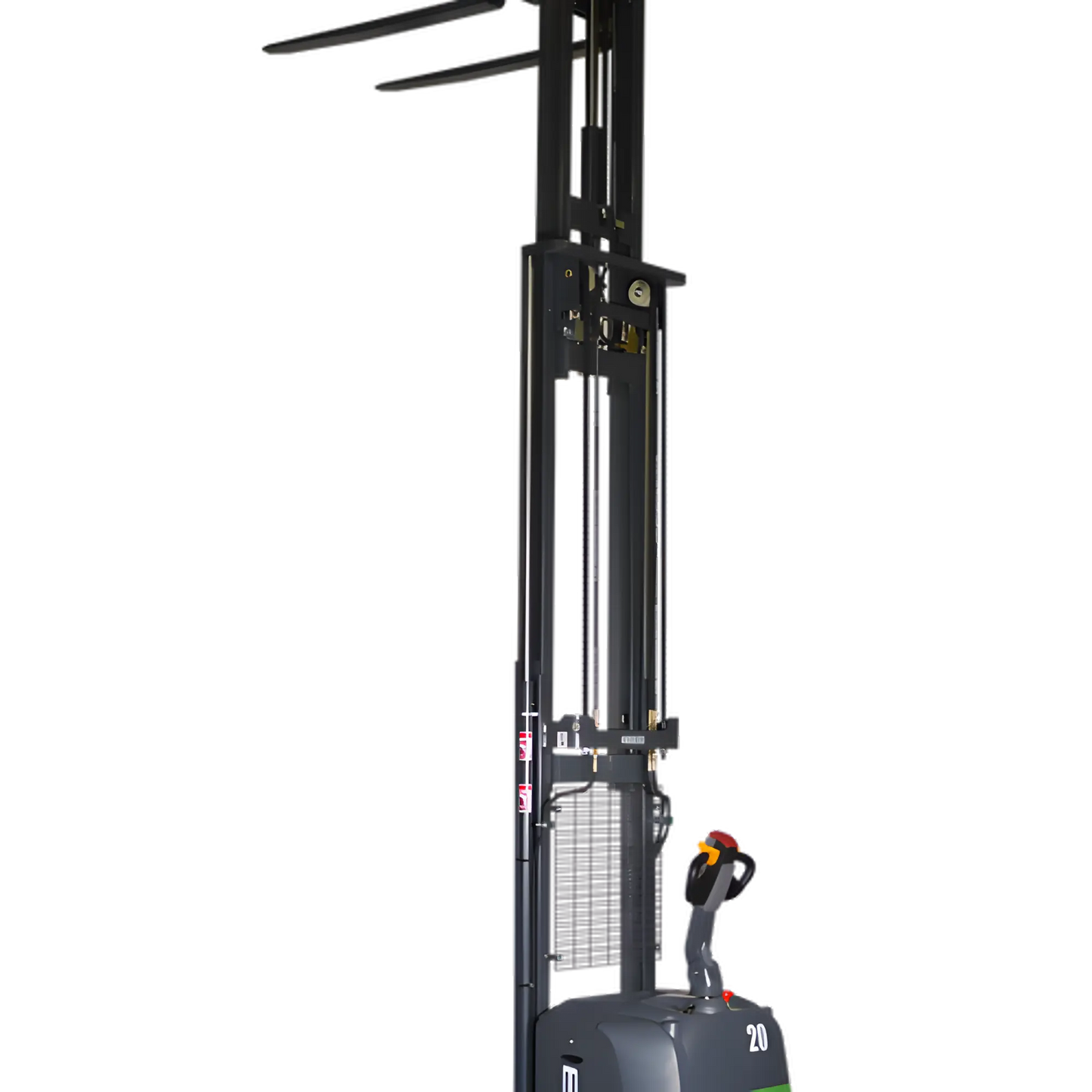 EKKO EB20CS-216Li | Electric Pallet Stacker | 216" Lift, 4400 lbs