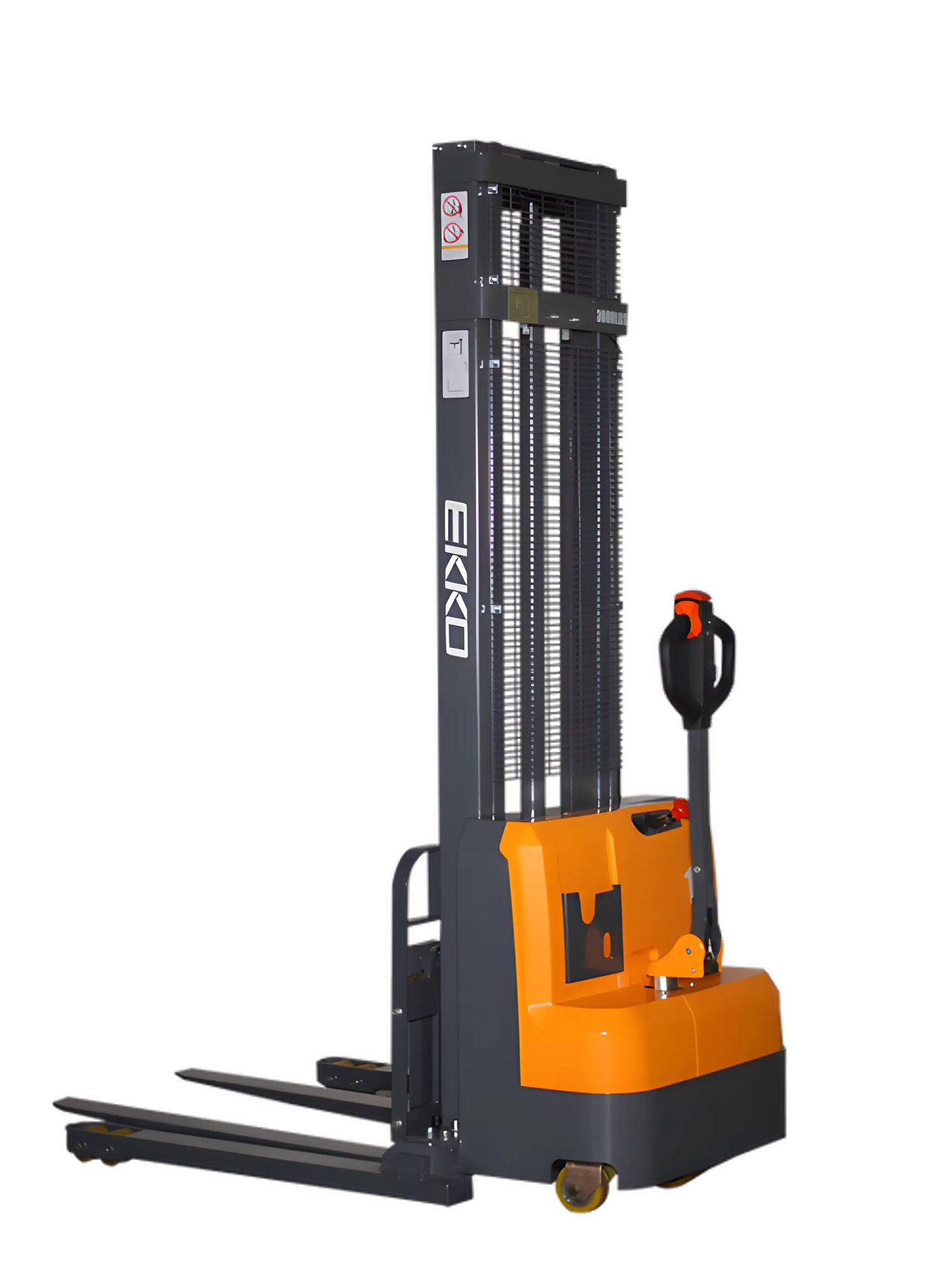 EKKO EB14C-138 | Electric Pallet Stacker | 138" Lift, 3000 lbs