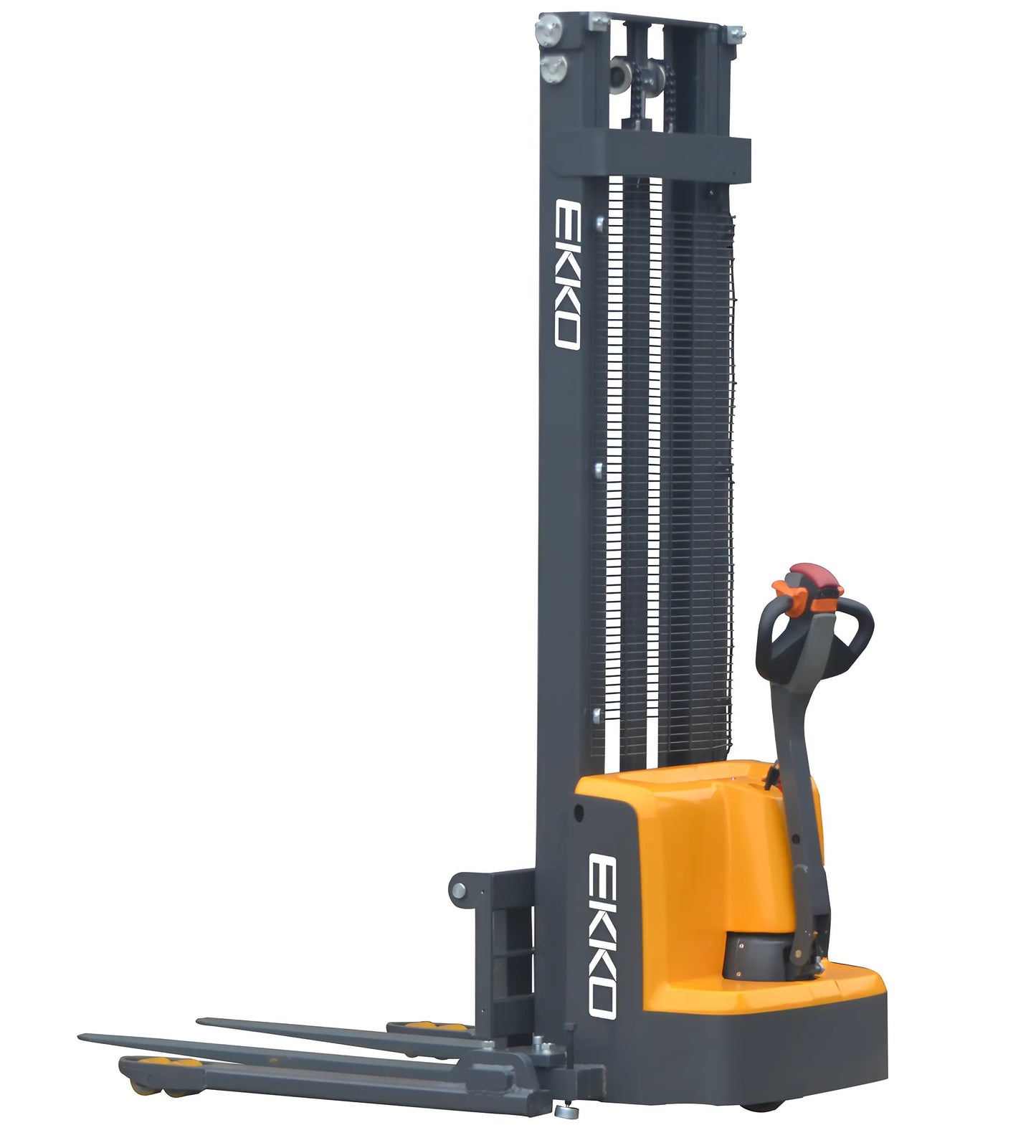 EKKO EB13E-138 | Electric Pallet Stacker | 138" Lift Height, 2800 lb Capacity