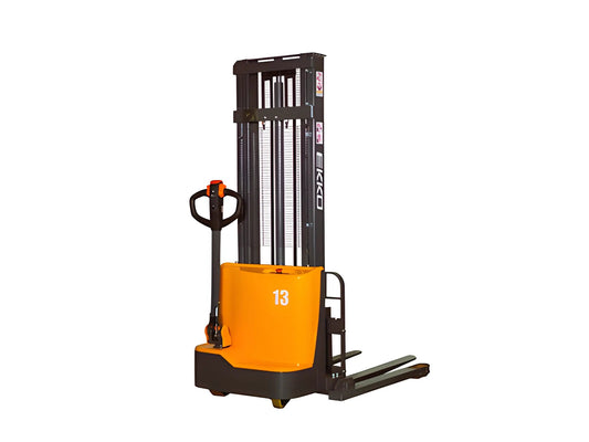EKKO EB13C-138 | Electric Pallet Stacker | 138" Lift, 2800 lbs